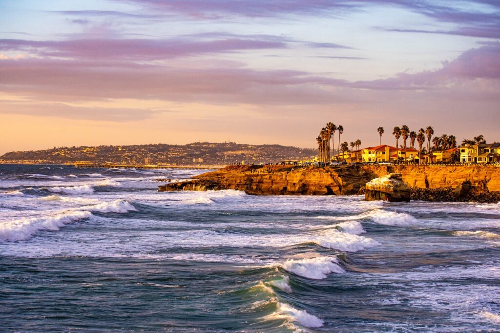 sunset cliffs, san diego, cali